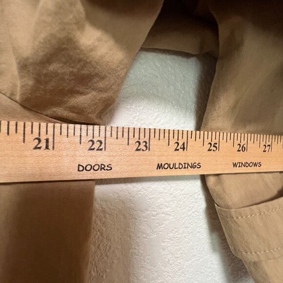 Coldwater Creek Safari Coat Field Jacket‎ Trench Coat Women Size P14 - Picture 13 of 13